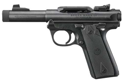 RUGER MARK IV 22/45 22LR - 4" ADJ. BLUED 250TH ANV - Image 2