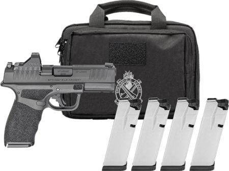SPRINGFIELD HELLCAT PRO OSP - 9MM 3.8" 10RD CA 4MGS GEAR PAC