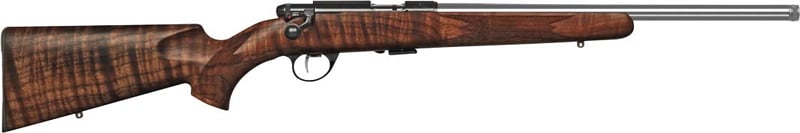 ANSCHUTZ 1710 HB AV SS 22LR - 18" S/S BBL THREADED CLASSIC