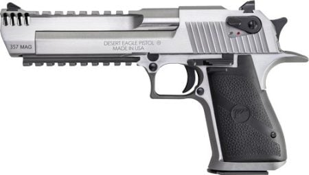 DESERT EAGLE MARK XIX 357MAG - 6" S/S MUZZLE BRK BLK/APPOINT