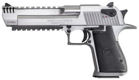 DESERT EAGLE MARK XIX 44MAG - 6" S/S MUZZLE BRK BLK/APPOINT