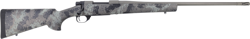 HOWA M1500 FENCE LINE 243 WIN - 22" THREADED GREY LIGHT CAMO