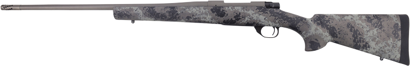HOWA M1500 FENCE LINE 243 WIN - 22" THREADED GREY LIGHT CAMO - Image 2