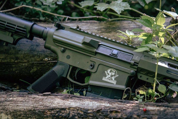 GLFA AR10 RIFLE 308 WIN - 18" S/S BBL 10-SHOT OD GREEN - Image 2