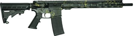GLFA AR15 RIFLE 223 WYLDE - BUNDLE W/ 5 KNIVES LICHEN BLK