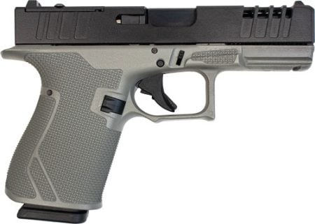 GLFA 19 STRIKER 9MM 4" 15 SHOT - BLACK SLIDE BULL SHARK FRAME