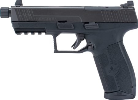 IWI MASADA 9MM 4.6" THREADED - BBL 3-DOT ORP 2-10RD MAG BLACK