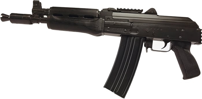 ZASTAVA ZPAP85 PISTOL 5.56x45 - 30RD BLUED/WOOD BOOSTER RAILS - Image 2