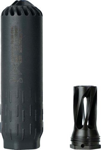 HUXWRX FLOW 556 TI KIT - SUPPRESSOR W/ FLASH HIDER BLK