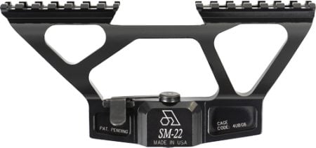 ARSENAL SCOPE MOUNT SAM7K - 5.8" PICATINNY RAIL BLACK