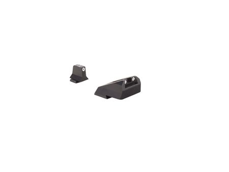 TRIJICON 3 DOT SUPP NS S&W WHITE/WHITE