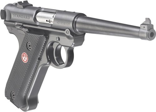 RUGER MARK IV STANDARD 22LR - 6" FIXED SIGHT SYNTHETIC - Image 3