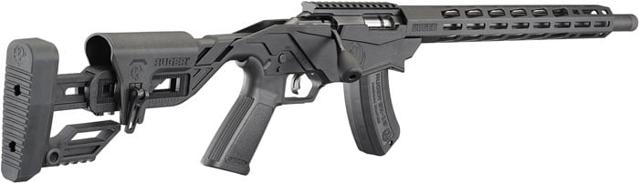 RUGER PRECISION RIMFIRE 22WMR - 18" THREADED BBL MATTE 15-SHOT - Image 4