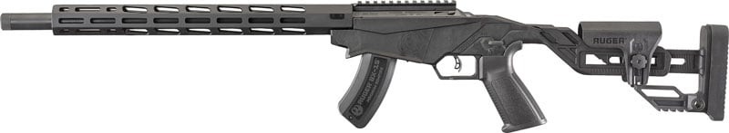 RUGER PRECISION RIMFIRE 22WMR - 18" THREADED BBL MATTE 15-SHOT - Image 3