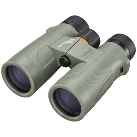 Bushnell 10x42 Bone Collector Binocular Roof with Harness Box Green
