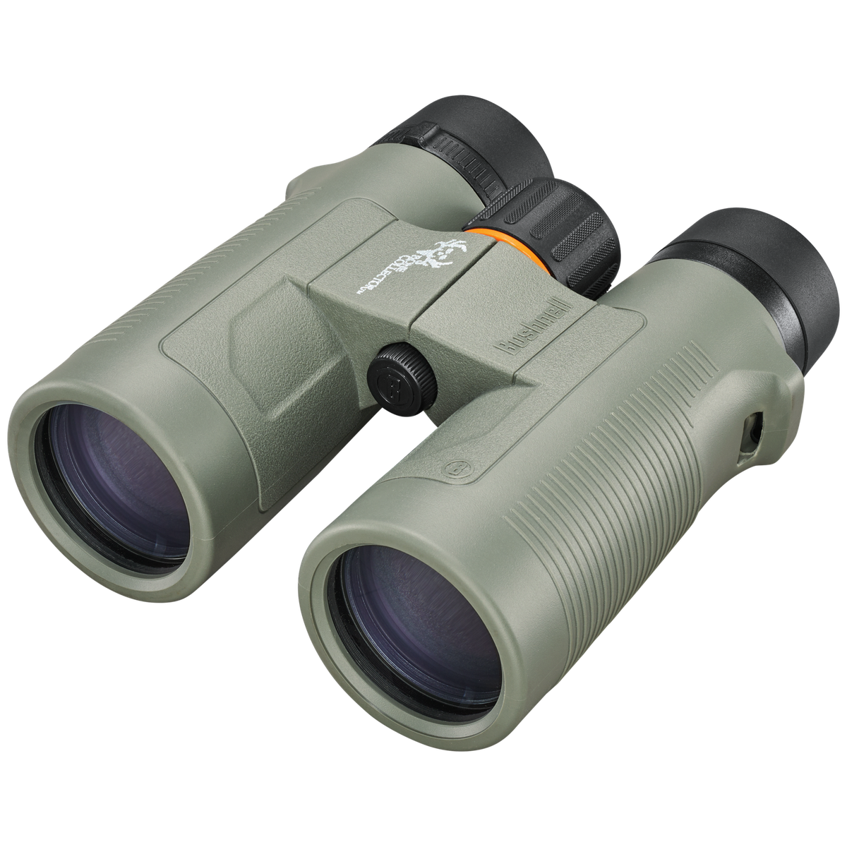 Bushnell 10x42 Bone Collector Binocular Roof with Harness Box Green