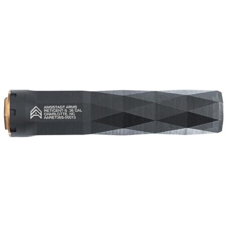 Angstadt Arms Reticent 360L Suppressor - .36 Cal 1.55 Dia 8" Length