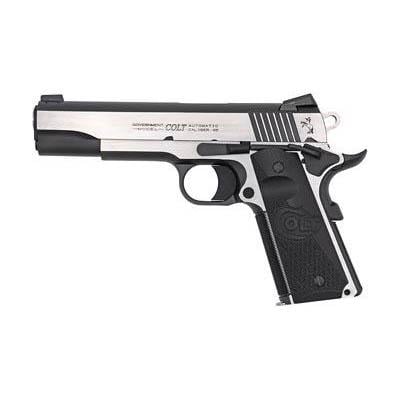 Colt Combat Elite Government Handgun .45 Auto 8rd Magazine 5" Barrel Two-Tone Finish