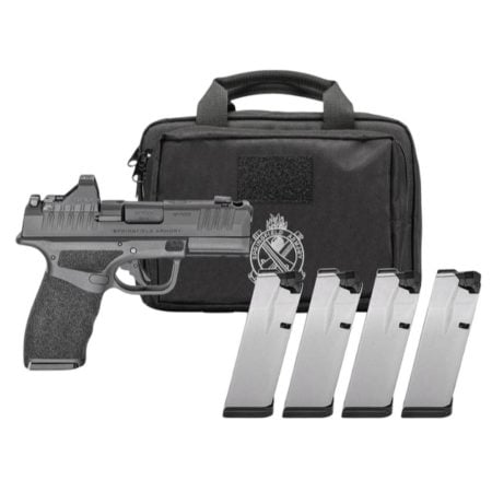 Springfield Gear Pac Hellcat Pro Comp OSP Handgun 9mm Luger 10rd Magazines(4) 3.7" Barrel Green Dot & Bag CA Compliant