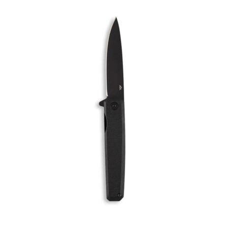 Outdoor Edge Peleus Folding 3-3/10" Clip Point Blade Blade Black