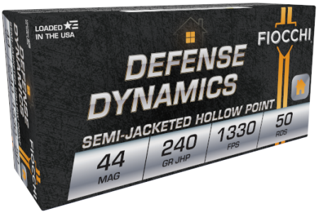 FIOCCHI 44 MAG 240GR JHP 50/500