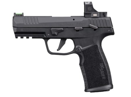 SIG SAUER P322 ROMEO RS 22LR PSTL BLK THRDD BBL, OPTIC RDY, 2-20RD