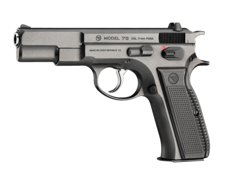 CZ 75 LEGEND 9MM PISTOL BLUED STEEL FIXED SIGHTS, MANUAL SAFETY 2-16RD