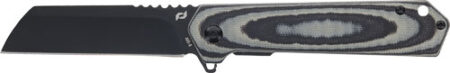 SCHRADE KNIFE LATERAL FOLDER - 3.25" AUS-10 BLACK/GREY LAM