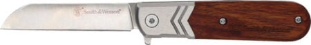S&W KNIFE ROSEWOOD EXECUTIVE - BARLOW 2.75" FOLDING BLADE