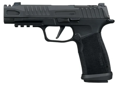 SIG SAUER P365 FUSE COMP 9MM PISTOL 3.7" COMP, BLACK OPTIC READY  2-21RD 1-17RD MAG