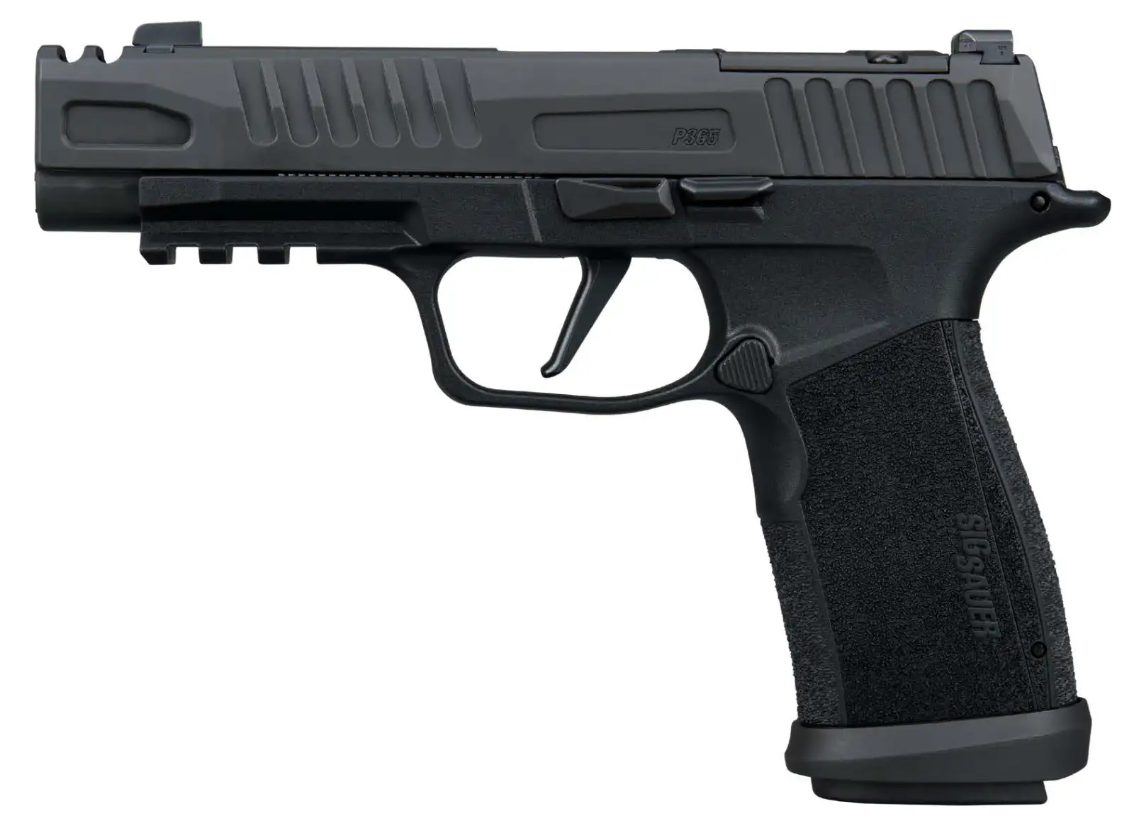 SIG SAUER P365 FUSE COMP 9MM PISTOL 3.7" COMP, BLACK OPTIC READY 2-21RD 1-17RD MAG