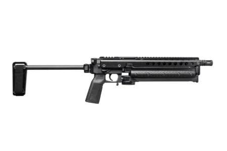 KELTEC KP50 PISTOL 5.7X28 BLACK W/ BRACE JUNGLE CLIP 2-50RD MAGAZINE