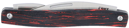 CRKT FOREBEAR DUAL BLADE - FOLDER SLIP JOINT RED/BLACK