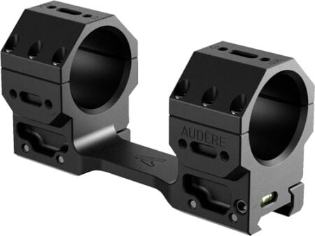 AUDERE SCOPE MOUNT ADVERSUS - 34MM HIGH 40MOA BLACK