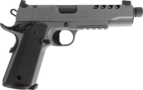 TISAS 1911 NIGHT STALKER 45ACP - 5" THREADED BBL 8RD BLACK/GRY - Image 2