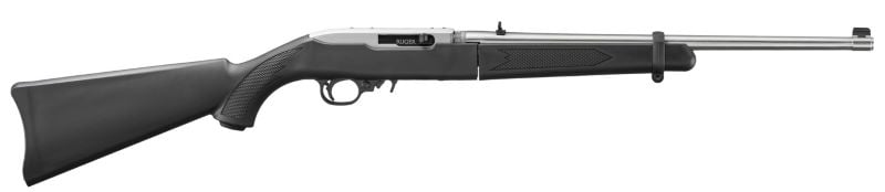 RUGER 10/22 CARBINE 22LR - TAKEDOWN STAINLESS BLACK SYN