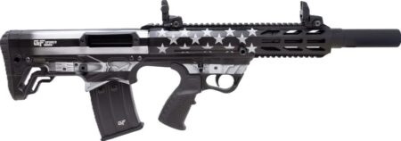 GFORCE ARMS GFY1 AR-12 12GA 3" - 18.5" 5RD GREYSCALE US FLAG