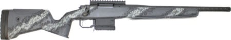 GLFA SUB-1 BOLT ACTION 308 WIN - 18" SS FLUTED CF STOCK GREY