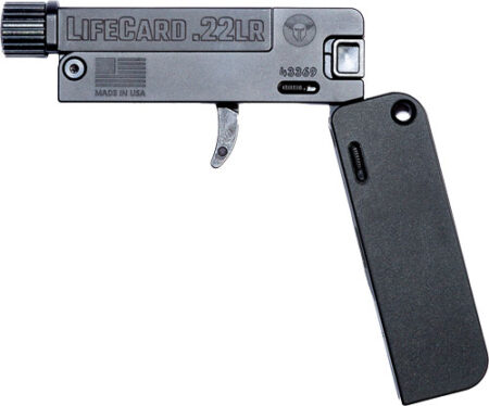 TRAILBLAZER LIFECARD 22LR - SINGLE SHOT POLY THREADED BLK