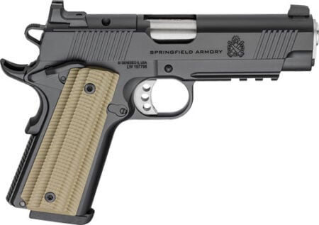 SPRINGFIELD 1911 OPERATOR AOS - 9MM 4.25" 9RD TRIUTIUM BLACK