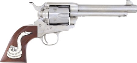 CIMARRON MAN W/NO NAME 357 MAG - FRONTIER 5.5" SILVER SNAKE