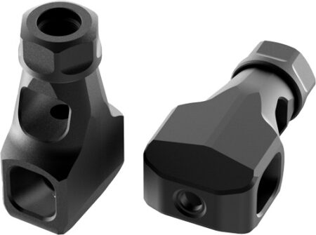 AUDERE HAMMERHEAD MUZZLE BRAKE - 30 CAL 5/8"-24 MATTE BLACK