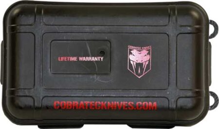 COBRATEC MEDIUM CTK1 OTF - TUNGSTEN GRAPHITE 3" D2 DAGGER