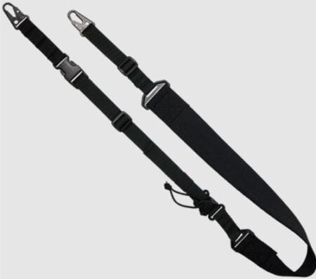 US TACTICAL D1: 2 POINT RAPID - FIT TACTICAL SLING 2" BLACK
