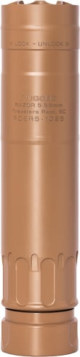 RUGGED SUPPRESSORS RAZOR 556 - HI-TEMP CERAKOTE FDE