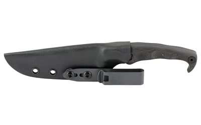 STROUP MK2 4" CERAKOTE BLK W/SHEATH - Image 3