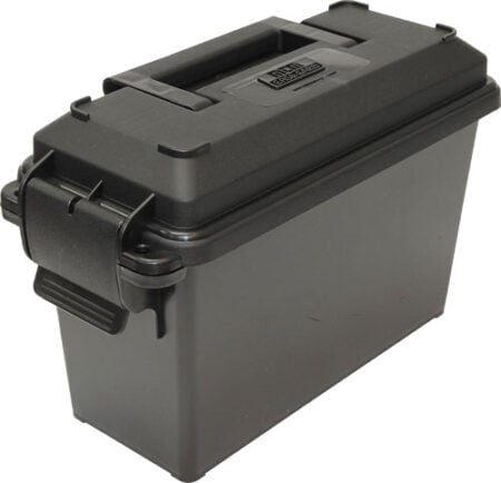 MTM TACTICAL PISTOL CASE - COMPACT DARK GRAY LOCKABLE