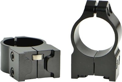 WARNE RINGS 1" RUGER MEDIUM - NO.1/MINI14/BLACKHAWK MATTE