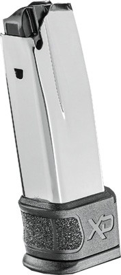 SPRINGFIELD MAGAZINE XD MOD2 - 9MM LUGER 10RD W/BLK MOD2 SLV