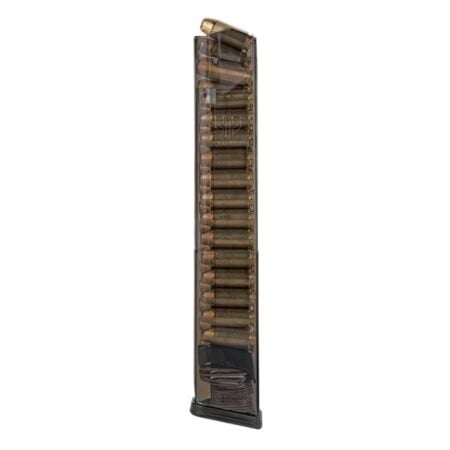 Elite Tactical Systems Carbon Smoke Handgun Magazine for Glock 22 .40 S&W 30/rd